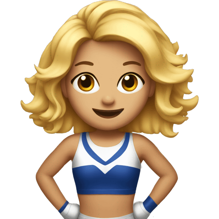 Cheerleader emoji