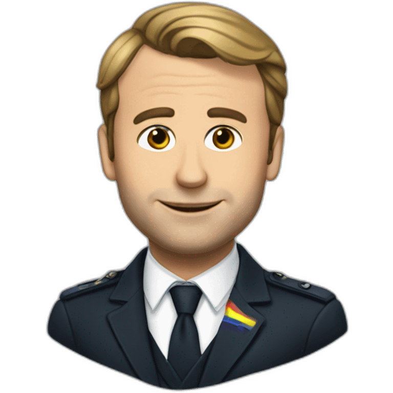 Macron lgbt emoji