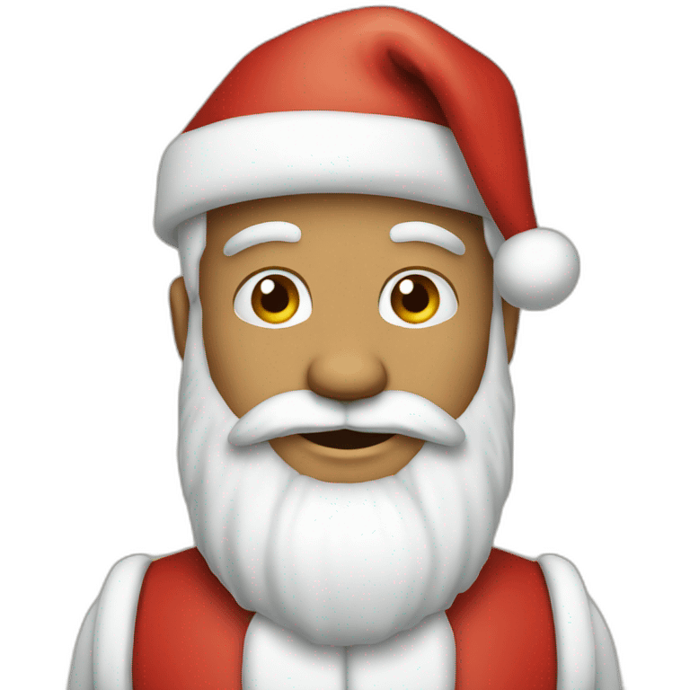 Santa claus emoji