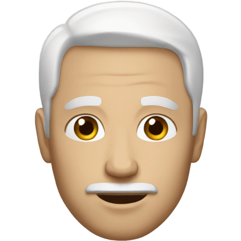 White man emoji