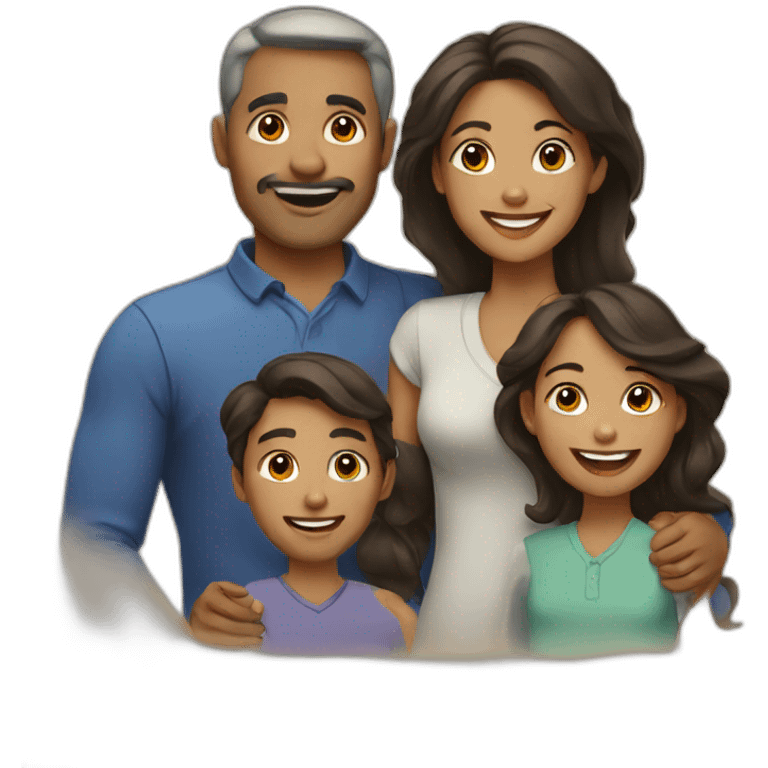 happy family emoji