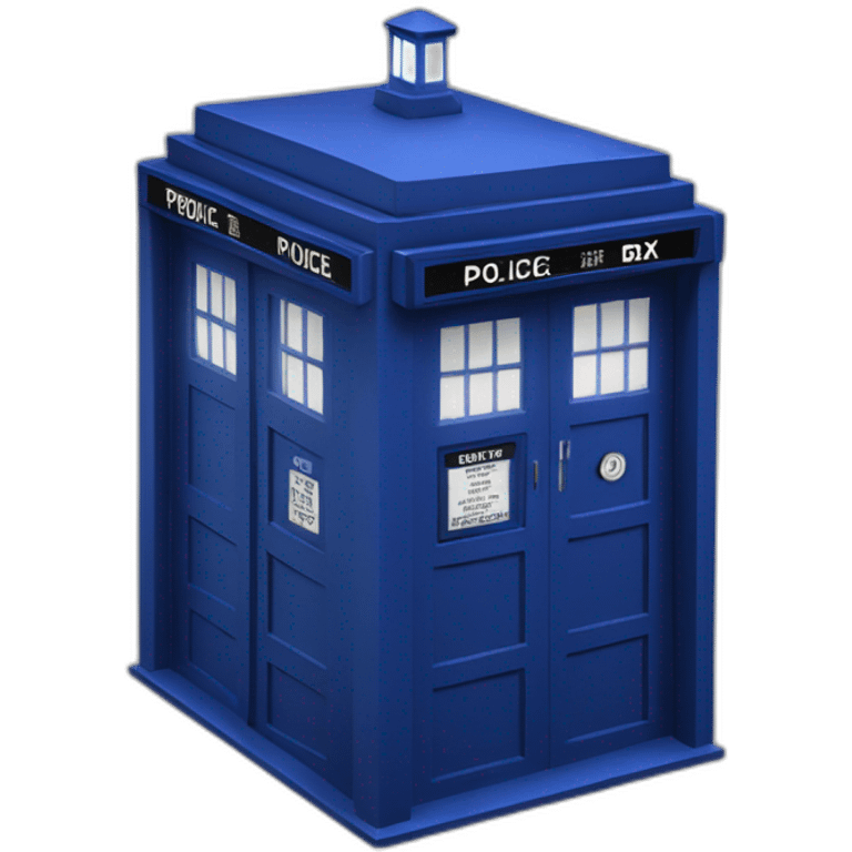 the-TARDIS-blue-police-box emoji