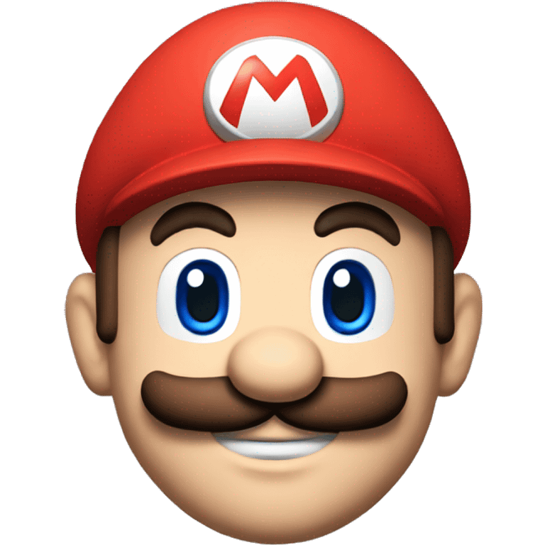 Mario from Super Mario Brothers emoji