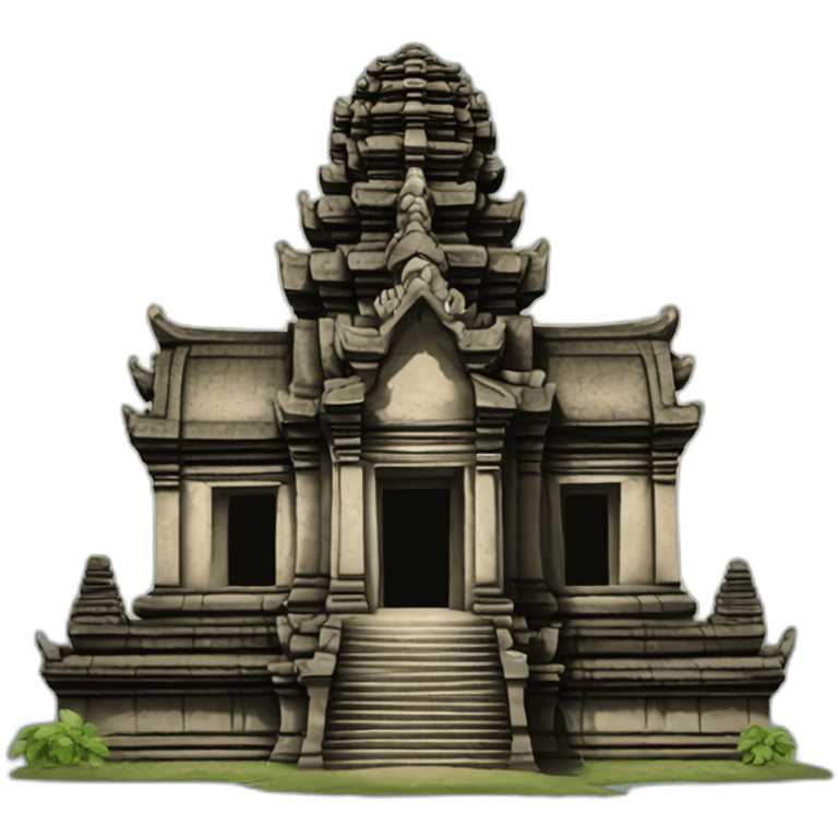 Angkor temple emoji