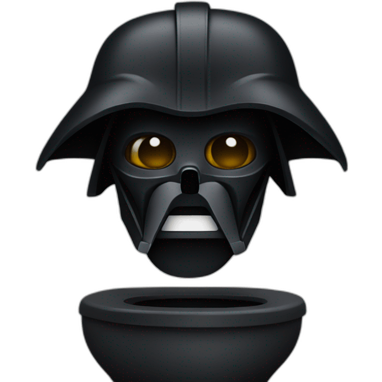 Dark-Vador-sit-on-toilet emoji