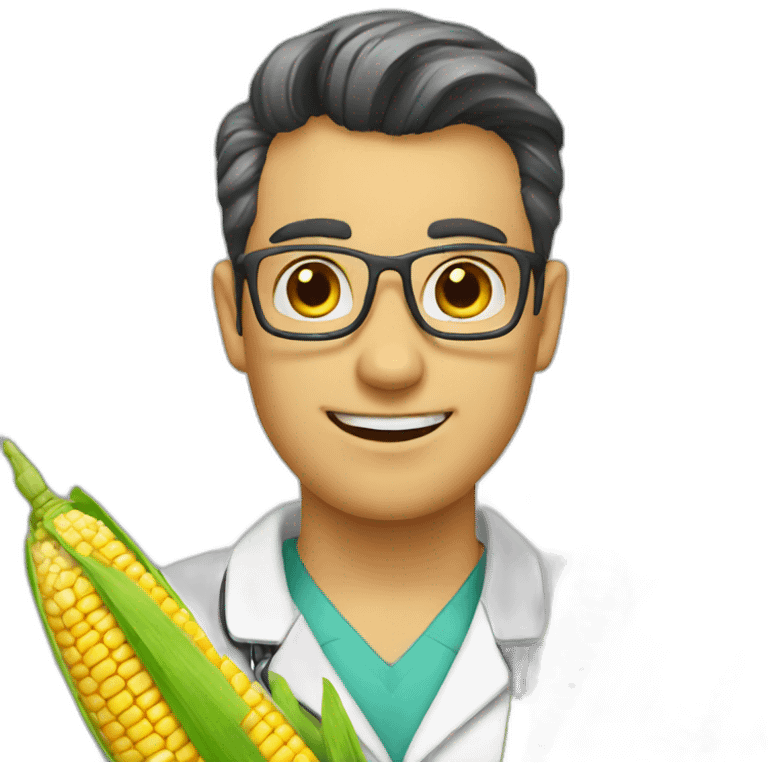 corn doctor emoji