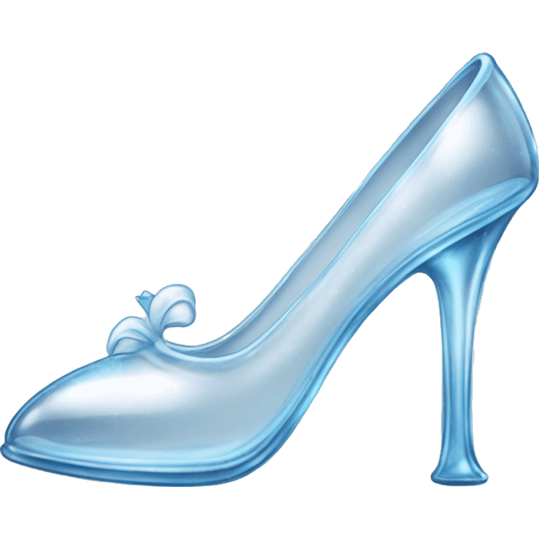 transparent glass slipper emoji