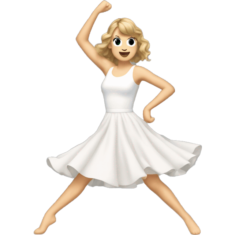 Taylor swift dancing emoji