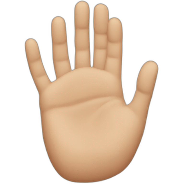 Hand emoji