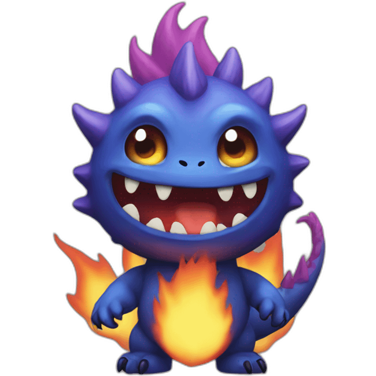 fire kaiju emoji