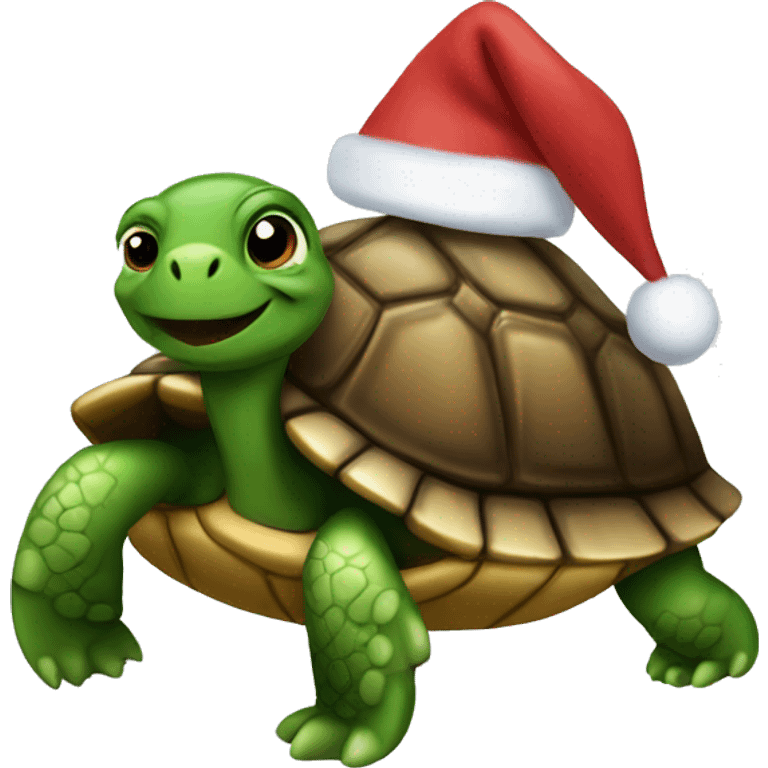 Christmas Turtle emoji