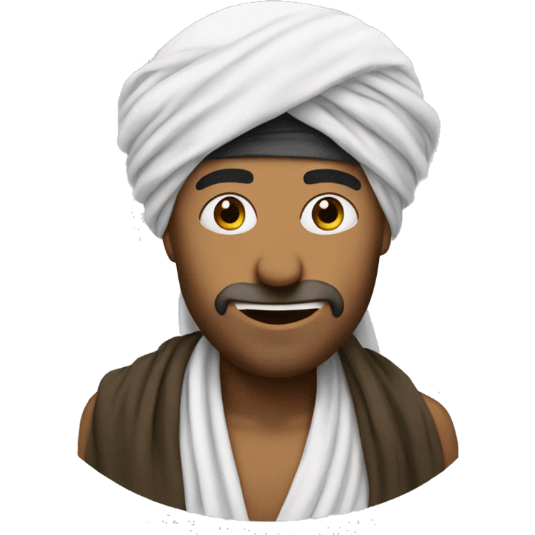 meme face with arab turban emoji