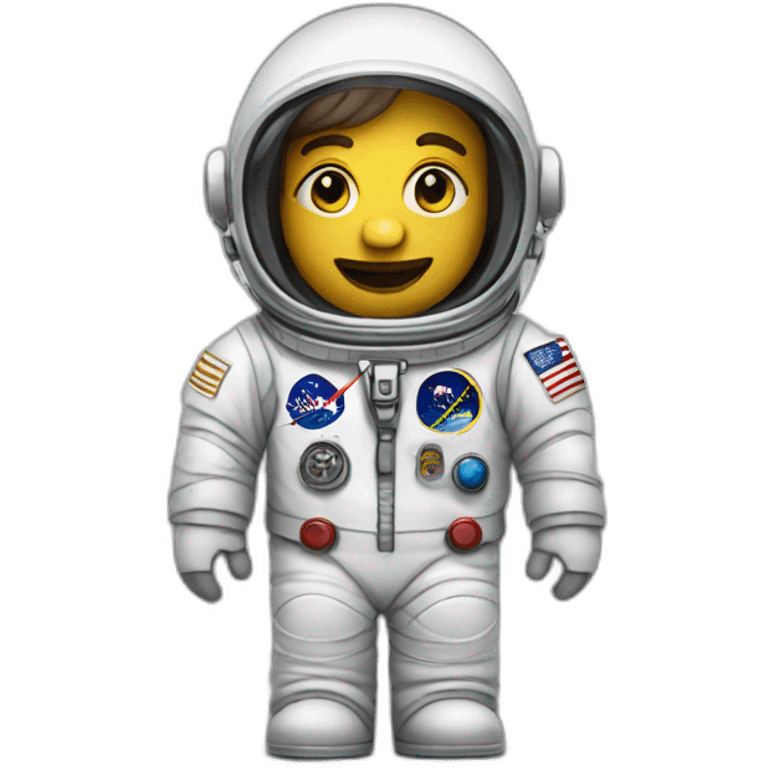 hippie astronaut emoji