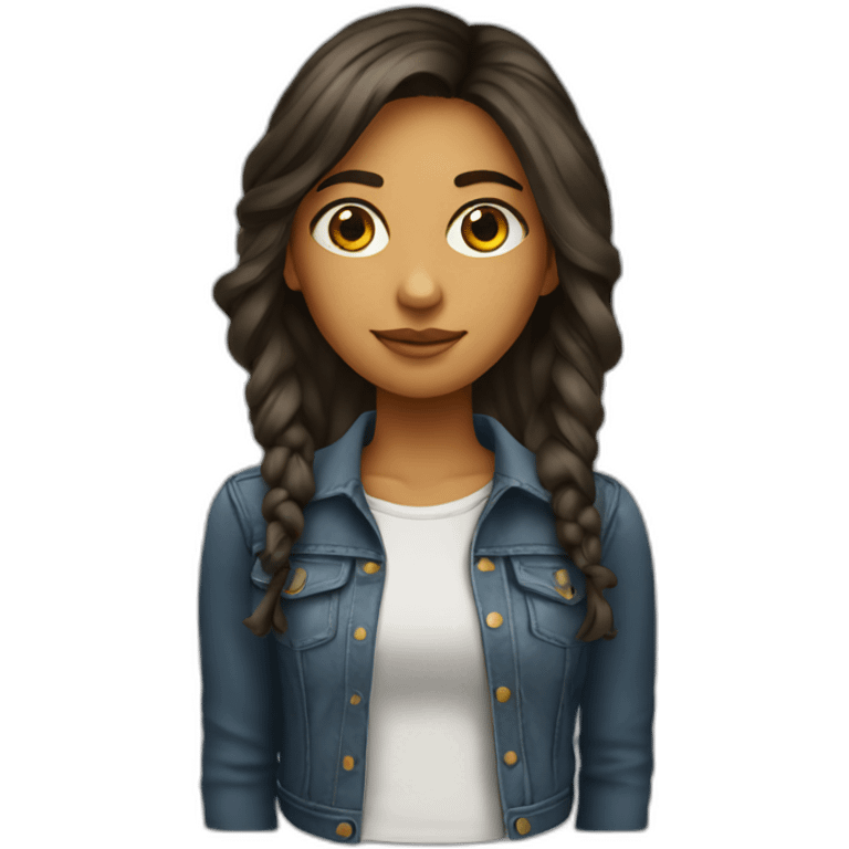 Graphic Designer colombian girl emoji