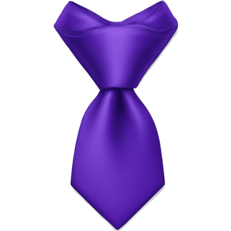 PURPLE TIE  emoji