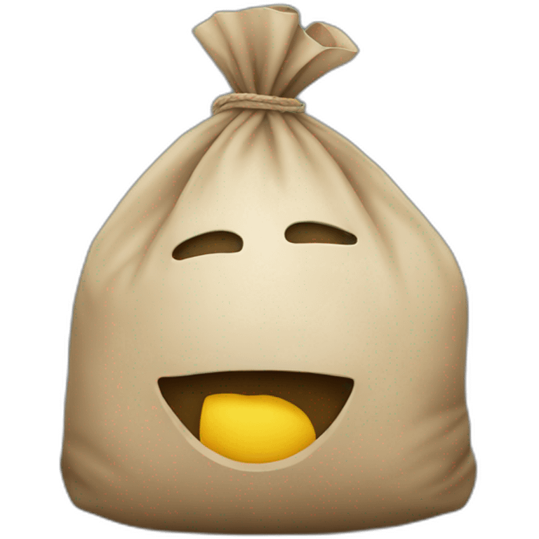 Big money bag emoji