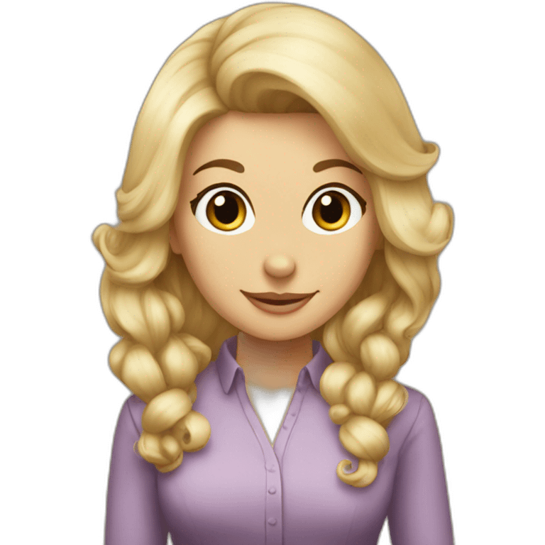 squirrel prestigious lady blonde emoji