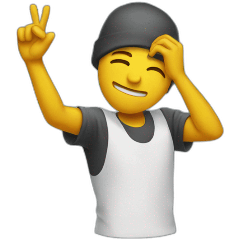 Personne qui dab emoji