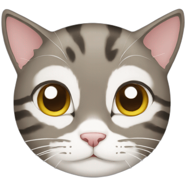 Cat from anime emoji