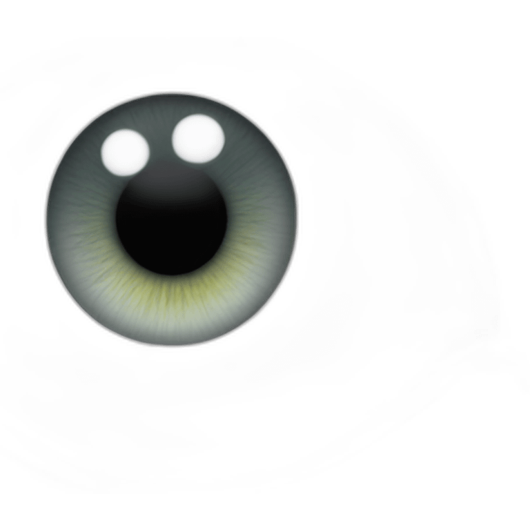 oeil blanc emoji