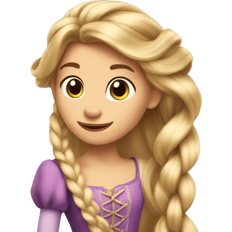 rapunzel emoji