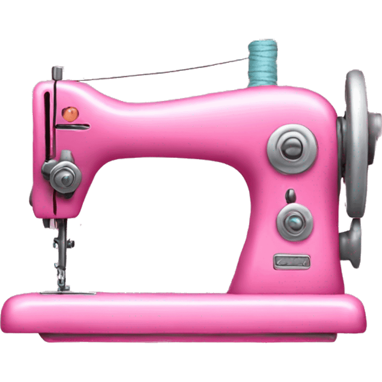 pink sewing machine emoji