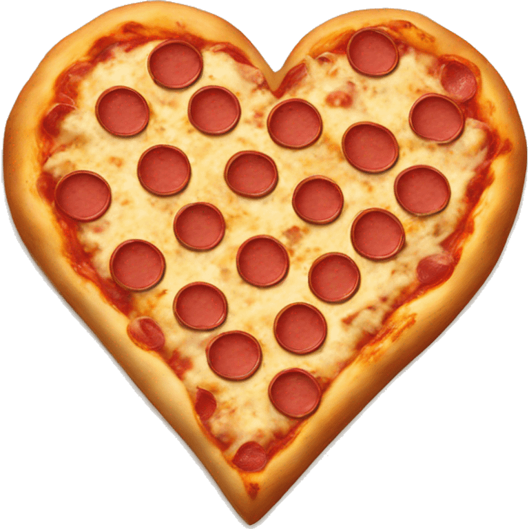 Pizza heart emoji