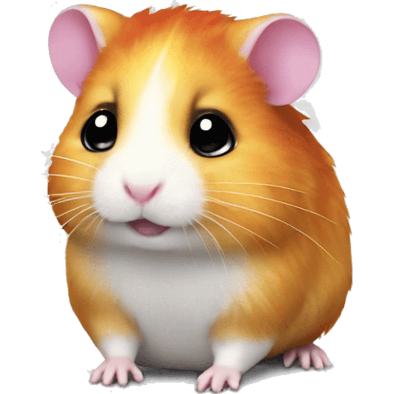 rainbow hamster emoji