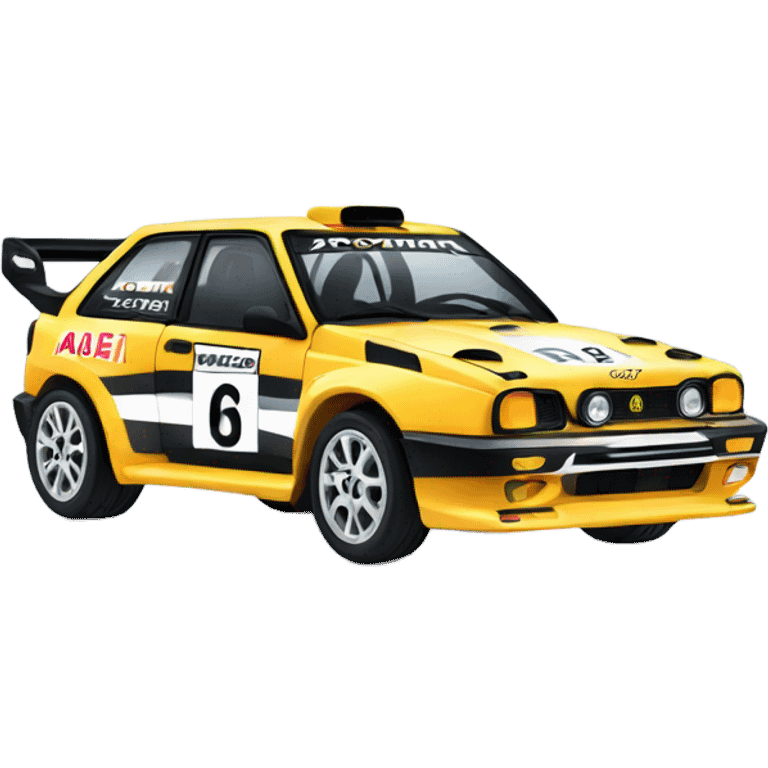 RALLY CAR emoji