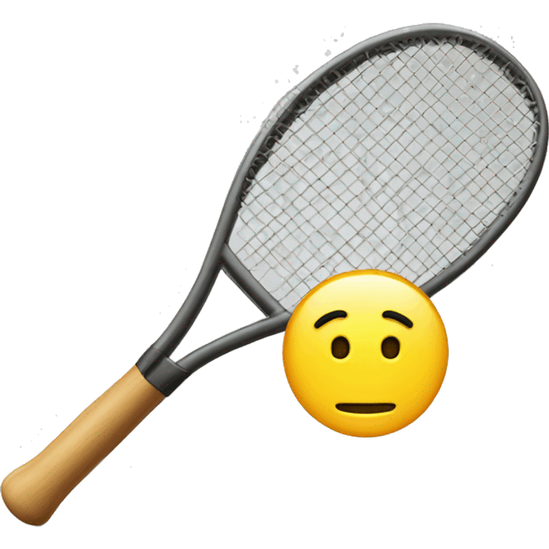 Racket, Ticket and A Genius emoji