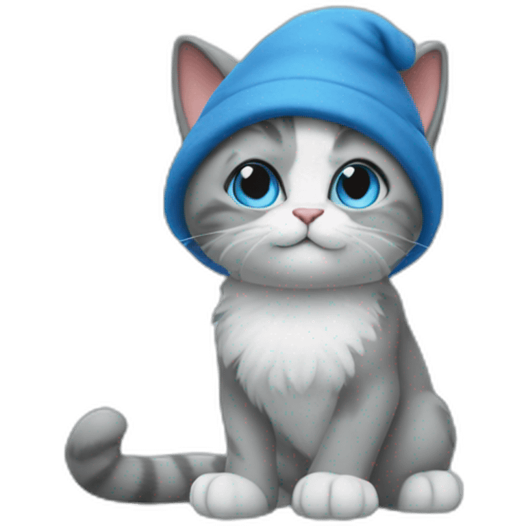 smurf cat meme emoji