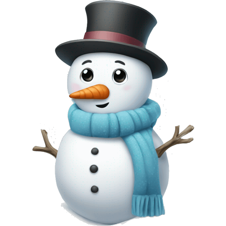 baby snowman emoji