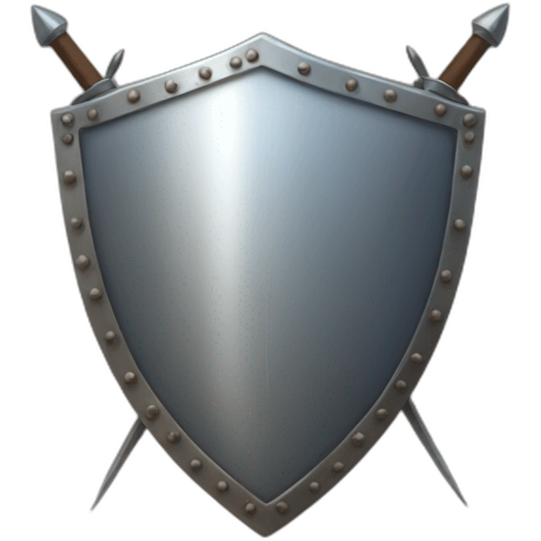 shield with spears emoji