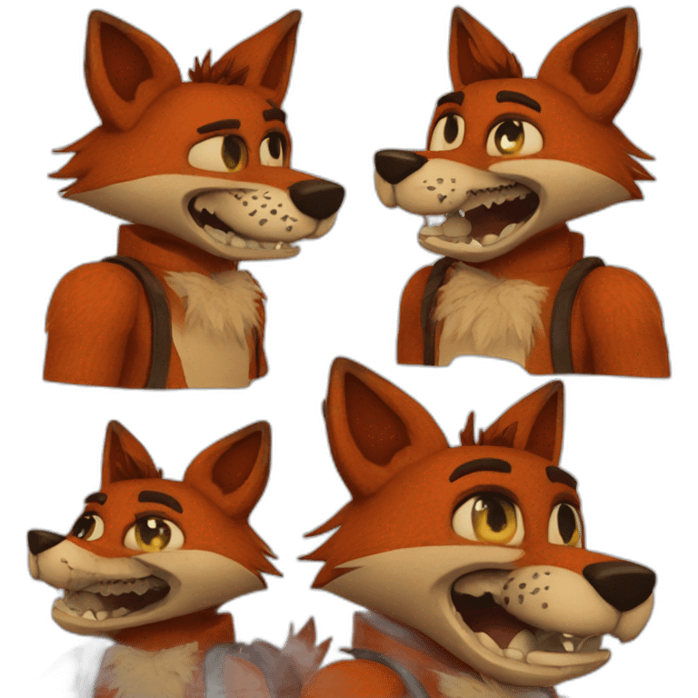 Foxy fnaf  emoji