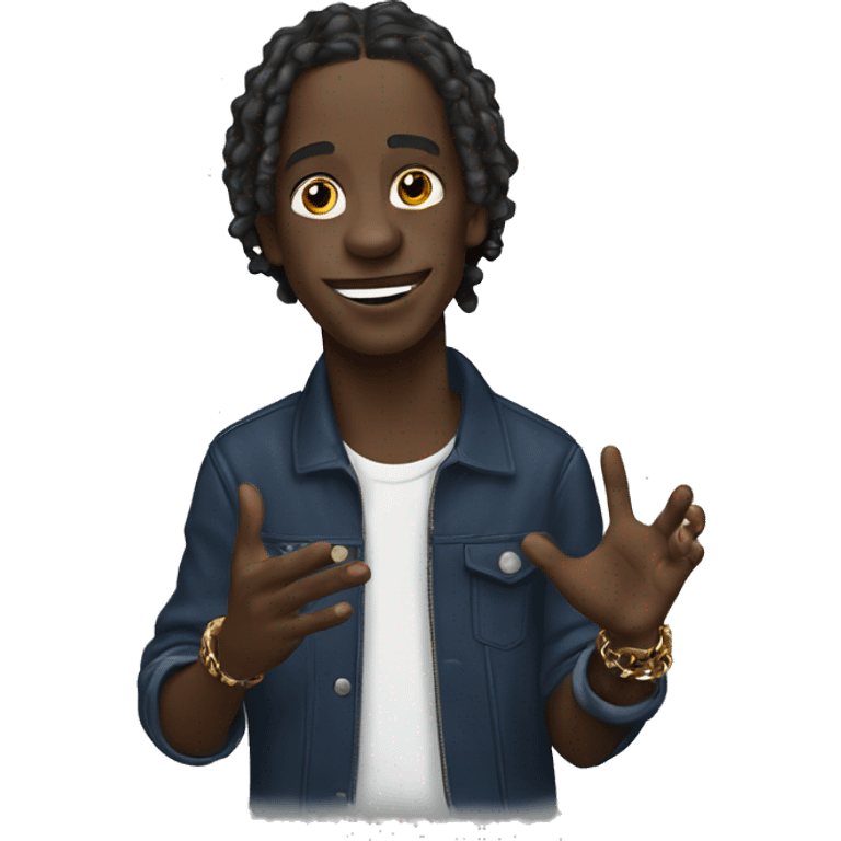 Young Thug clapping emoji