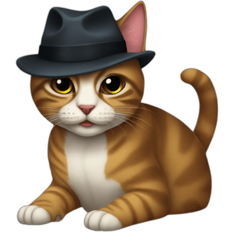 mafia-cat emoji