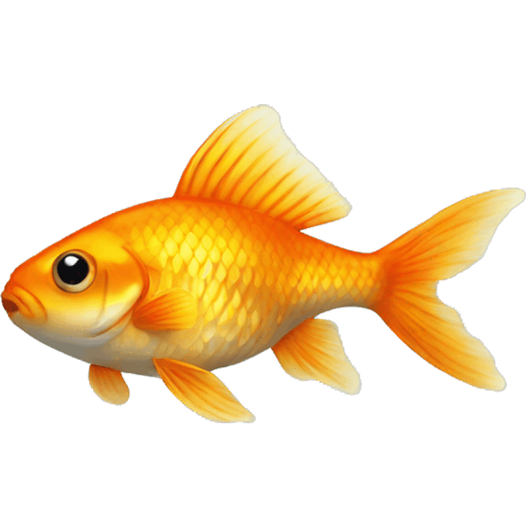 Gold fish emoji