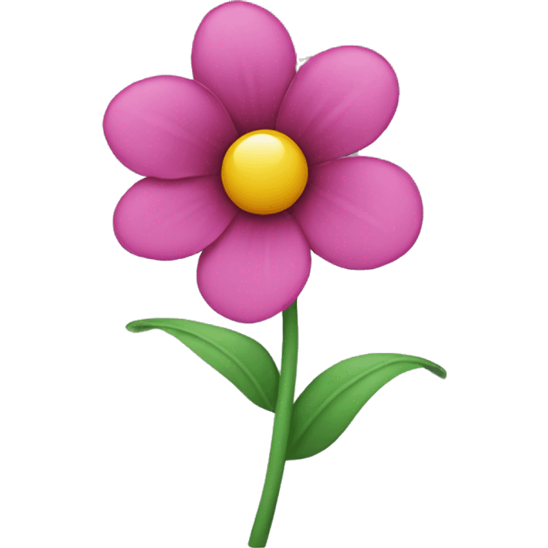 flower on a single stem emoji