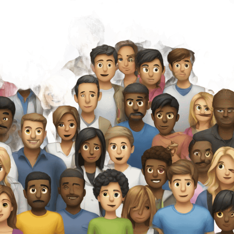 crowd of people emoji