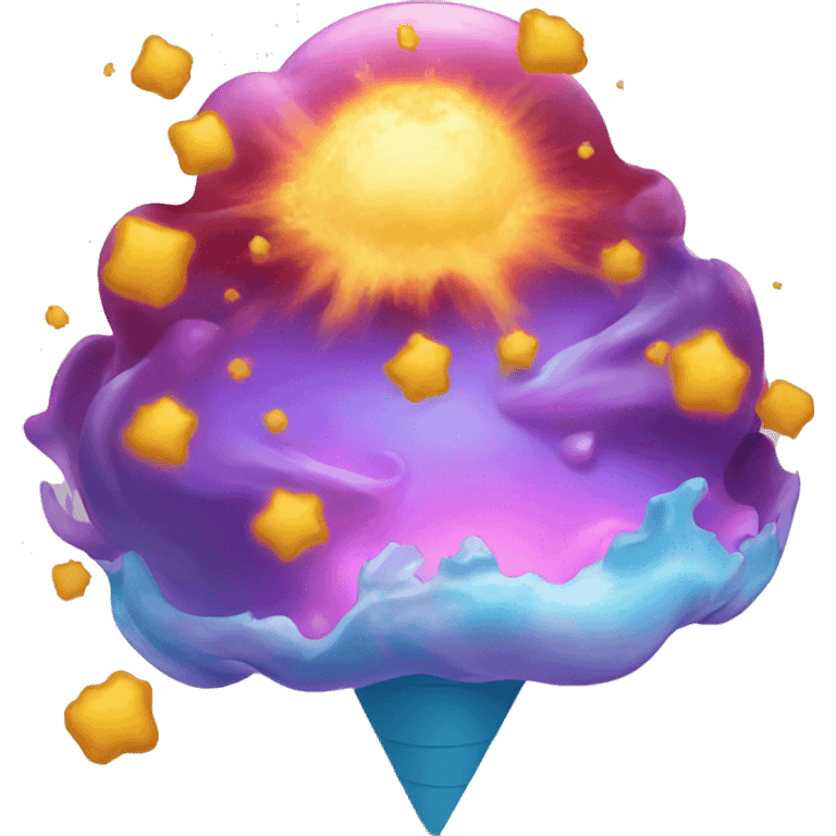 supernova,explosion,melting ice cream,19-25 woman emoji