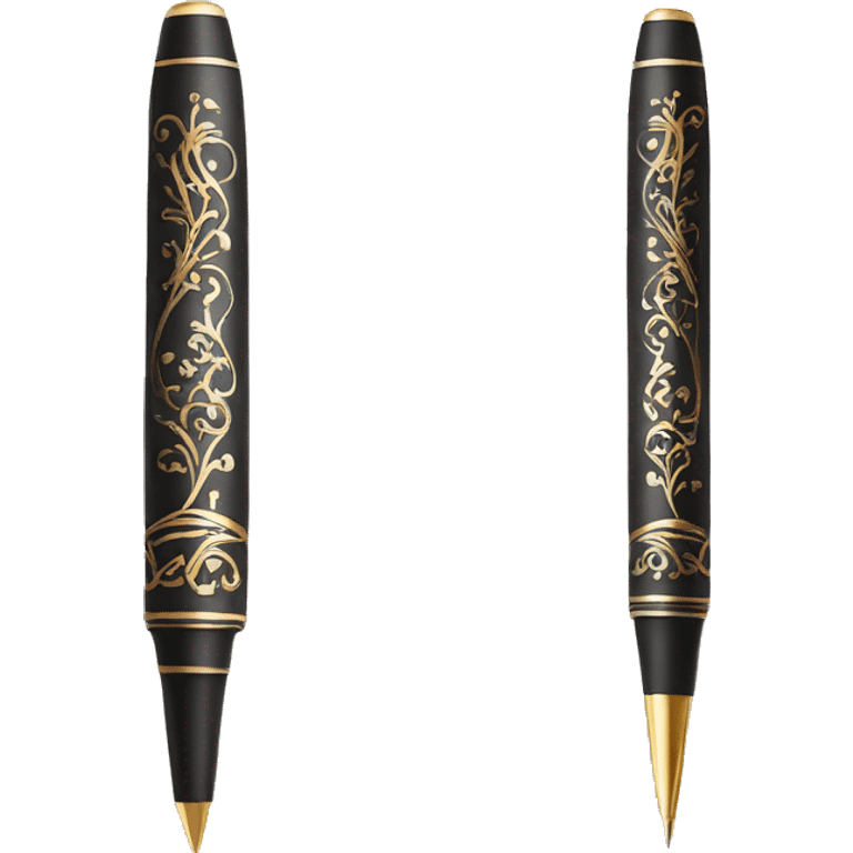 Calligraphy pen ￼ emoji