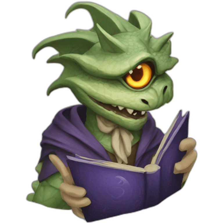 Bookwyrm Cultist emoji