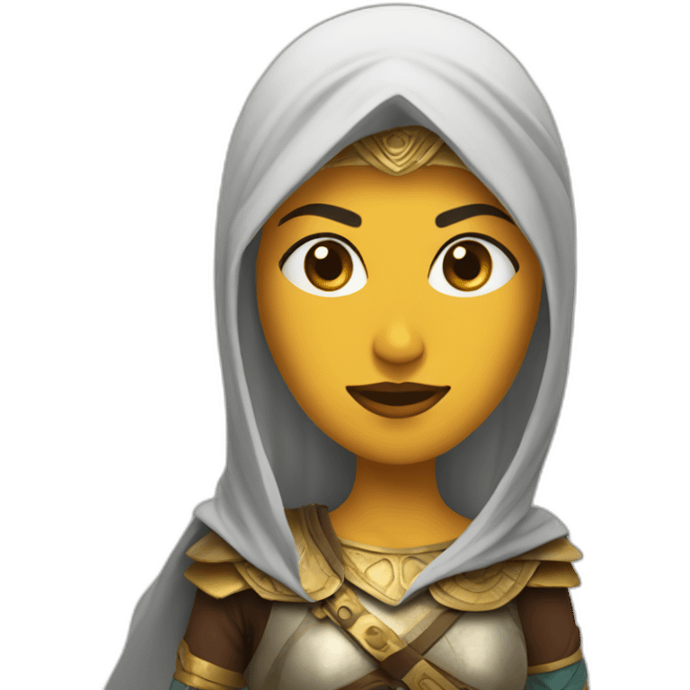 pilar rahola as arab warrior emoji