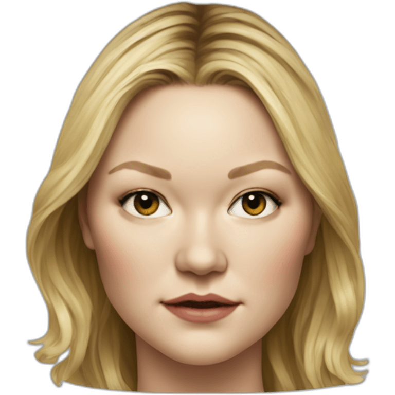 hyperrealist julia stiles emoji