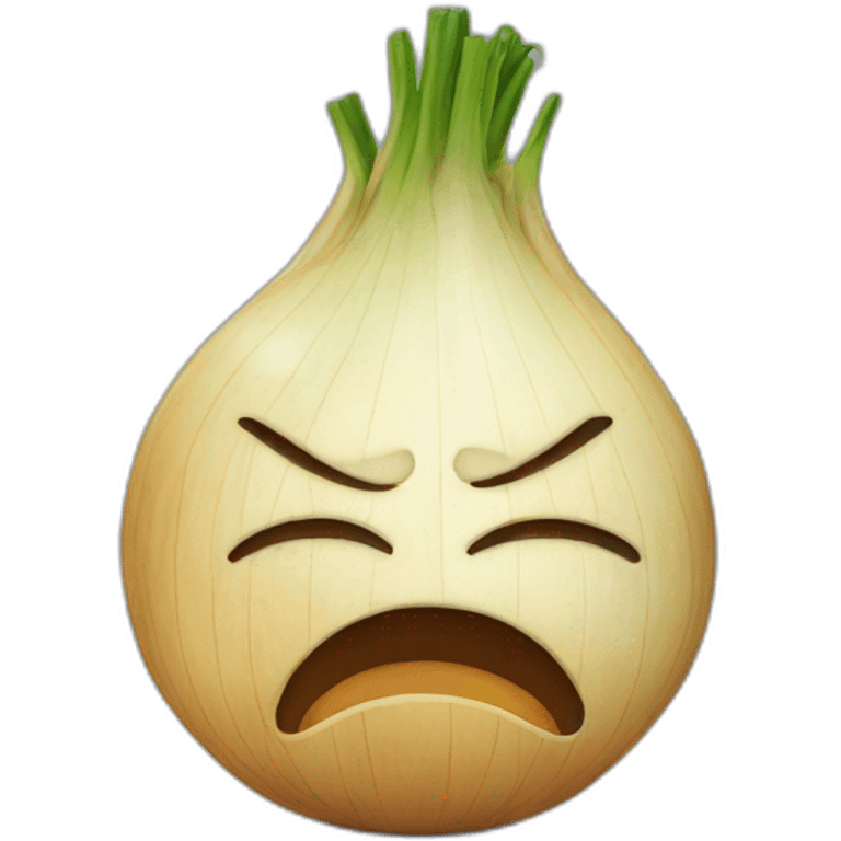 crying onion emoji