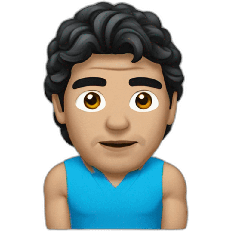 Diego Armando Maradona Napoli emoji