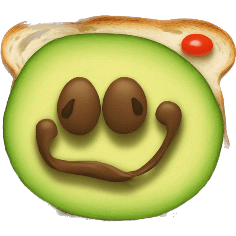 Avocado toast emoji