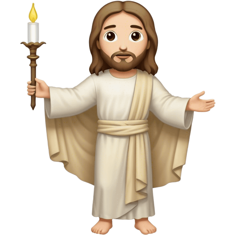 full length cartoon picture of jesus to color in emoji