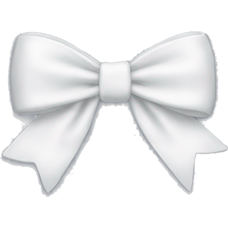 white bow emoji