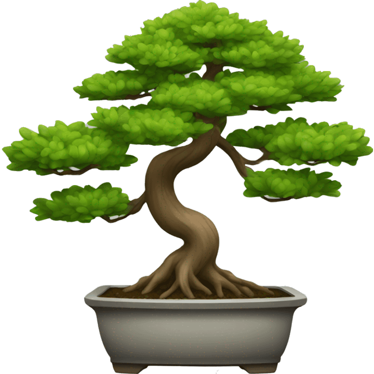 Bonsai plant  emoji